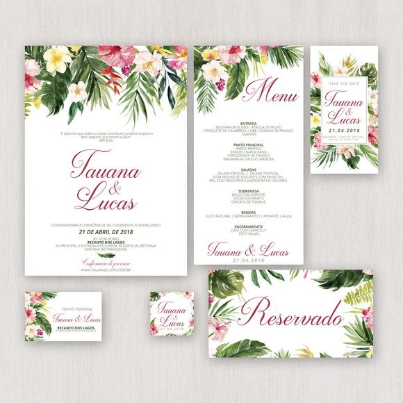 Kit Identidade Visual De Casamento Kit Identidade Visual De Casamento
