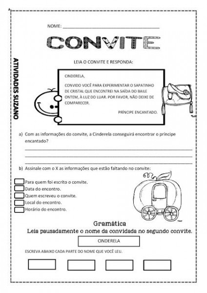Produção Convite Produção Convite