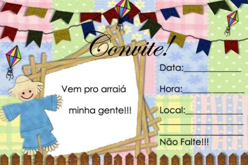 Ideias De Convites De Aniversário Infantil Tema Festa Junina Ideias De Convites De Aniversário Infantil Tema Festa Junina