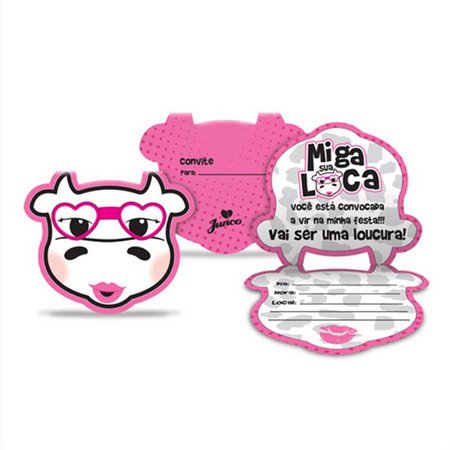 Convite De Festa De Aniversário Miga Sua Loca Convite De Festa De Aniversário Miga Sua Loca