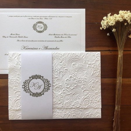 Convite De Casamento Luxo Convite De Casamento Luxo