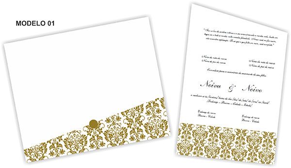 Modelo Convite Casamento Modelo Convite Casamento