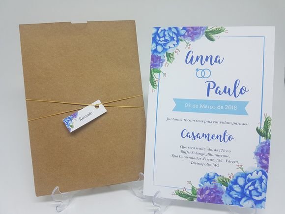 Convite Casamento Azul Tiffany Envelope Convite Casamento Azul Tiffany Envelope