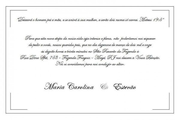 Frases BÃblicas Para Convites De Casamento Frases BÃblicas Para Convites De Casamento