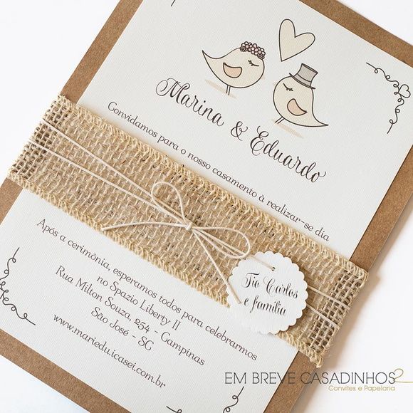 Convite De Casamento Convite De Casamento