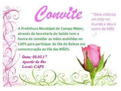 Caps De Campo Maior Promove Dia De Beleza Para As Mães Caps De Campo Maior Promove Dia De Beleza Para As Mães