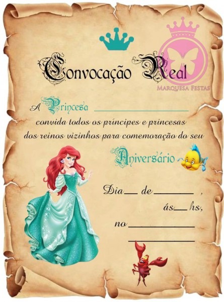40 Festa Ariel Pequena Sereia Convite Aniversário Pronta Ent 40 Festa Ariel Pequena Sereia Convite Aniversário Pronta Ent