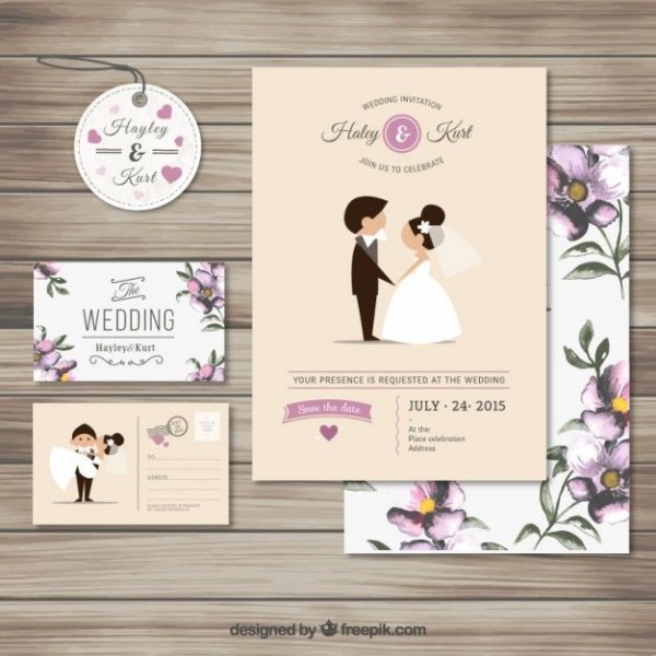 12 Templates De Convites De Casamento 12 Templates De Convites De Casamento