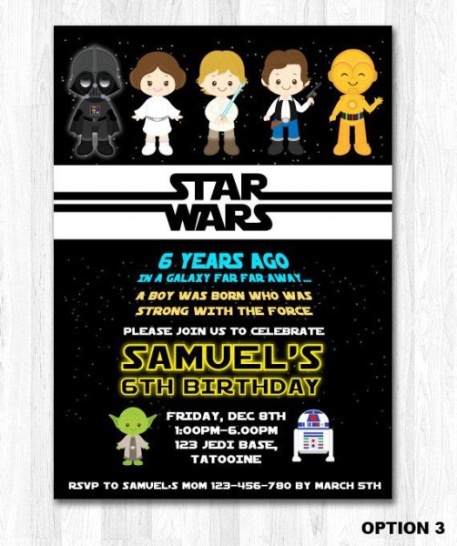 Girl Star Wars Invitation Photo, Star Wars Girl Invitation, Star Girl Star Wars Invitation Photo, Star Wars Girl Invitation, Star