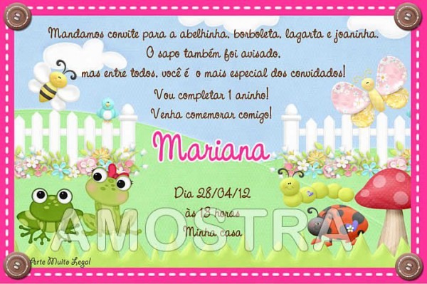 Frases Para Convite De Aniversario De 1 Ano Jardim Encantado Frases Para Convite De Aniversario De 1 Ano Jardim Encantado
