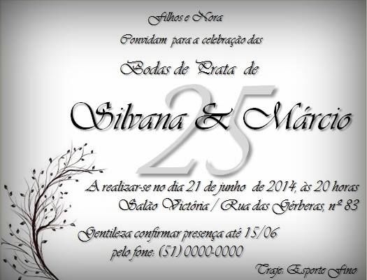 Convite Personalizado Convite Personalizado