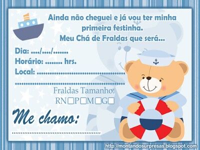 Convite Cha De Fraldas_menino Convite Cha De Fraldas_menino