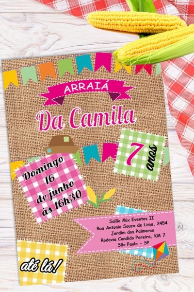 Convite Festa Junina Para Editar No Word â¡ Clique No Pin E Convite Festa Junina Para Editar No Word â¡ Clique No Pin E