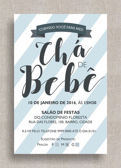 Convite Digital Chá De Fraldas 27 Convite Chá De Bebê, Tema Convite Digital Chá De Fraldas 27 Convite Chá De Bebê, Tema