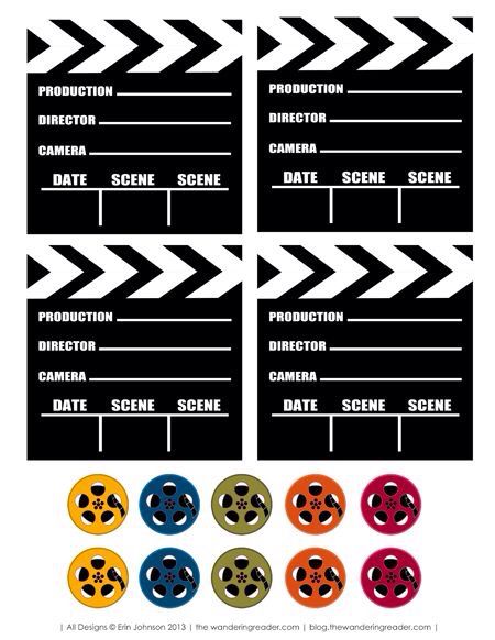 Movie Party Printables Movie Party Printables