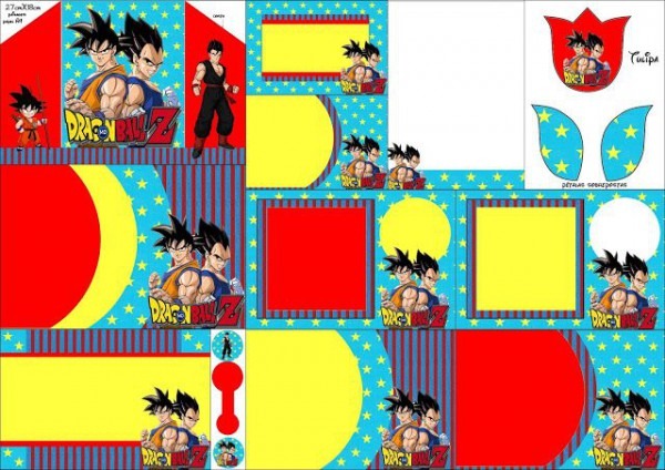 Dragon Ball Z Free Printable Invitations Dragon Ball Z Free Printable Invitations