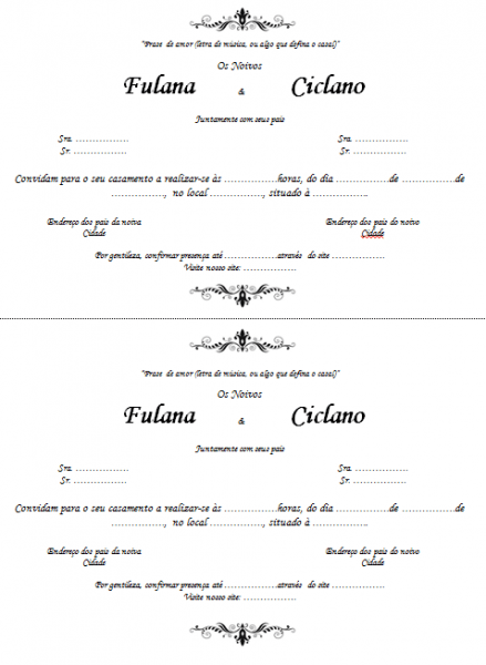 Criar E Começar!!! Como Fazer Convite De Casamento Criar E Começar!!! Como Fazer Convite De Casamento