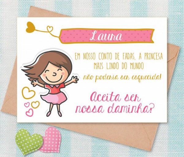 Convite Daminha