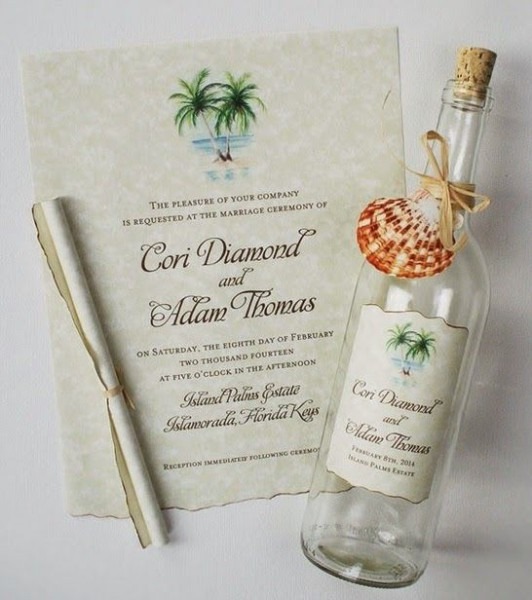 Convites De Casamento Na Praia Convites De Casamento Na Praia