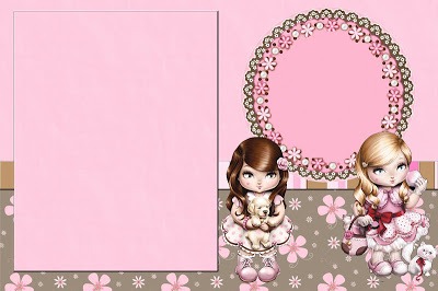 Jolie Da Tilibra Com Fundo Marrom E Rosa Jolie Da Tilibra Com Fundo Marrom E Rosa
