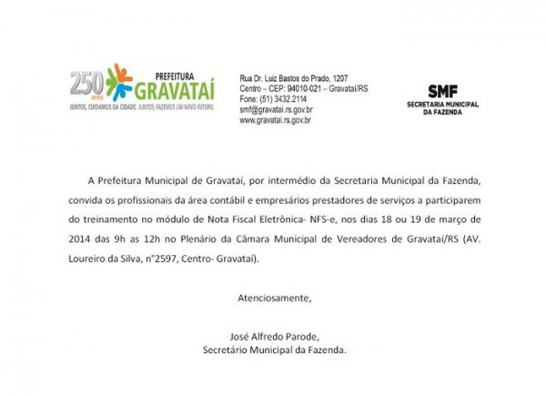 Convite Para Treinamento No Módulo De Nota Fiscal Eletrônica Convite Para Treinamento No Módulo De Nota Fiscal Eletrônica