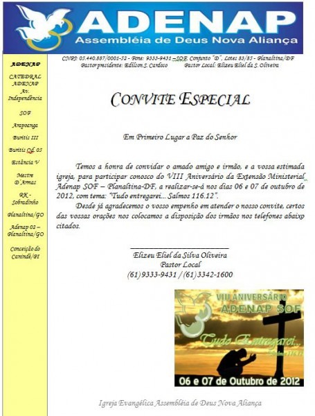 Carta Convite Carta Convite