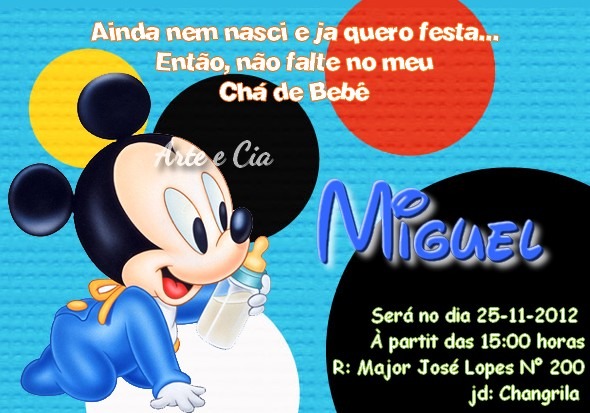 Chá De Bebê Chá De Bebê