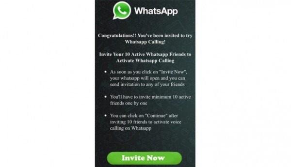 Chamada Por Voz No Whatsapp Pode Ser Uma Armadilha, Apontam Chamada Por Voz No Whatsapp Pode Ser Uma Armadilha, Apontam