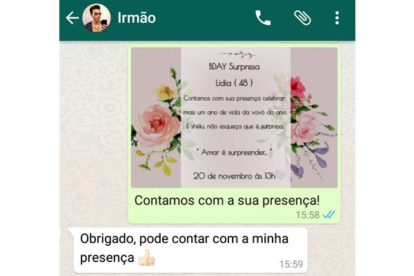 Como Fazer Convite De Aniversario Para Enviar Pelo Whatsapp 7 Como Fazer Convite De Aniversario Para Enviar Pelo Whatsapp 7