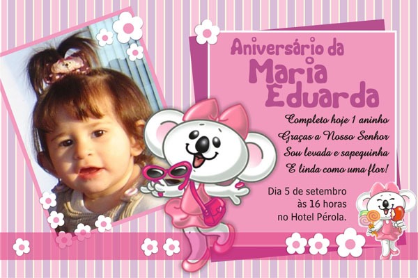 Aniversário Maria Eduarda Aniversário Maria Eduarda