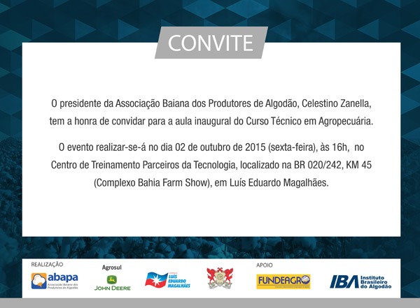 Abapa â Associação Baiana Dos Produtores De Algodão Abapa â Associação Baiana Dos Produtores De Algodão