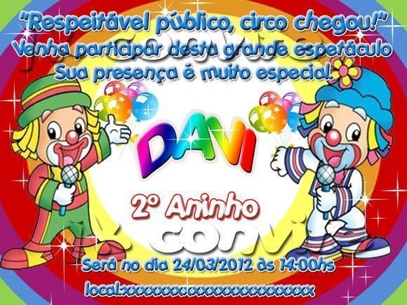 Convite De Aniversário Do Patati Patata â Modelos De Convite Convite De Aniversário Do Patati Patata â Modelos De Convite