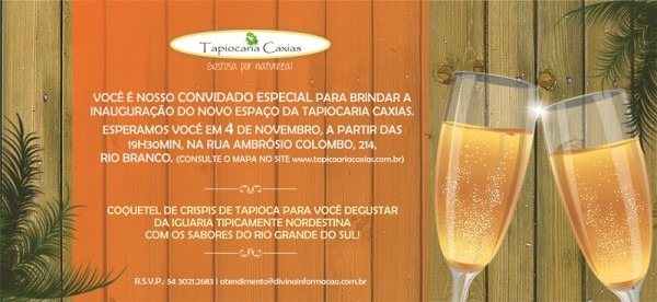 Tapiocaria Caxias Inaugura Novo Espaço Tapiocaria Caxias Inaugura Novo Espaço