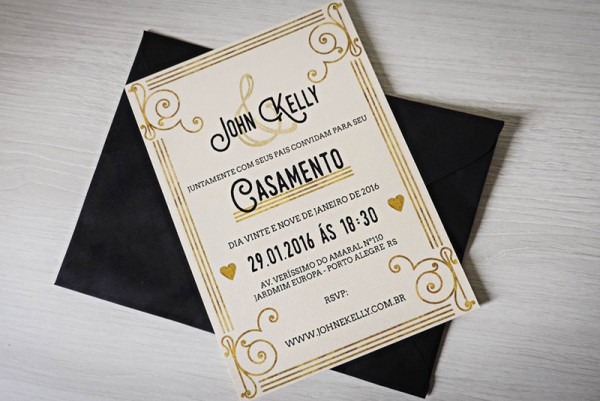 Convite Casamento Vintage Convite Casamento Vintage