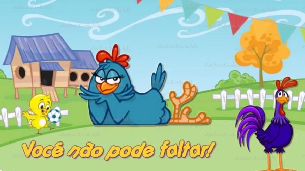 Convite Animado Galinha Pintadinha Convite Animado Galinha Pintadinha