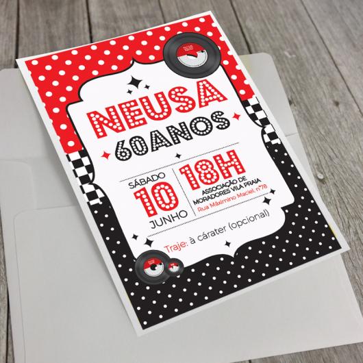 Convite Anos 60 â As Inspirações Mais Sensacionais Para Sua Festa! Convite Anos 60 â As Inspirações Mais Sensacionais Para Sua Festa!