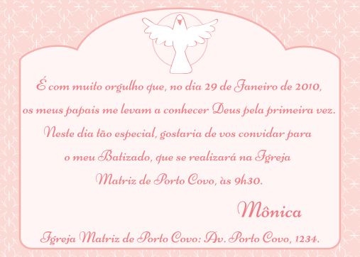 Convite Batizado Png » Png Image Convite Batizado Png » Png Image