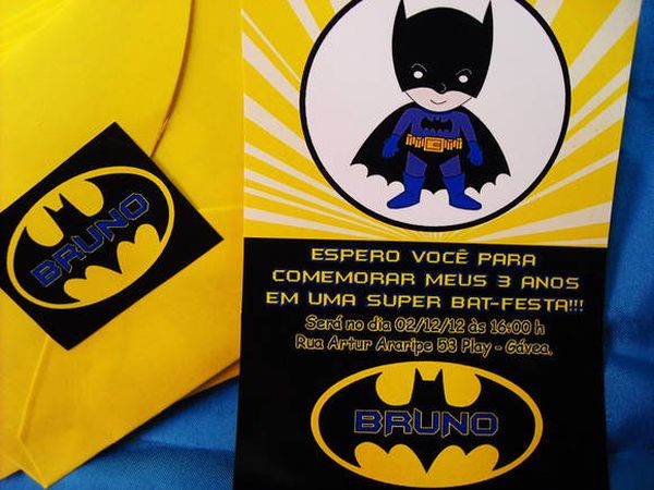 Festa Do Batman  35 Ideias IncrÃ­veis!   á Mil Dicas De MÃ£e