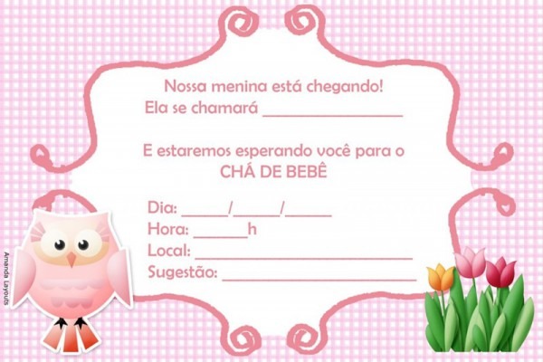 31 Convites De Chá De Bebê â Modelos Mais Lindos Para Imprimir 31 Convites De Chá De Bebê â Modelos Mais Lindos Para Imprimir