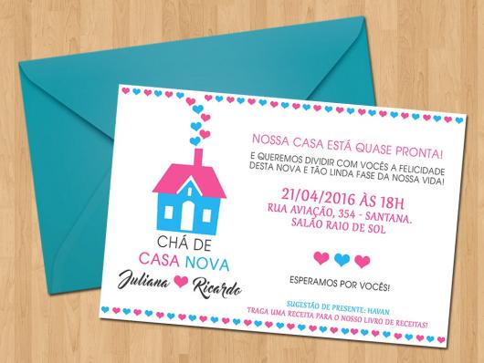 Convite Chá De Casa Nova 60 Inspirações & Modelos Para Imprimir Convite Chá De Casa Nova 60 Inspirações & Modelos Para Imprimir