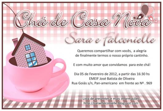 Convite Chá De Casa Nova 60 Inspirações & Modelos Para Imprimir Convite Chá De Casa Nova 60 Inspirações & Modelos Para Imprimir