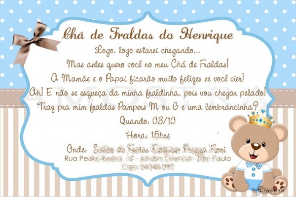 Frases Para Convite De Chá De Bebê Frases Para Convite De Chá De Bebê