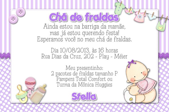 Novo Frases Para Convite De Cha De Fraldas Novo Frases Para Convite De Cha De Fraldas