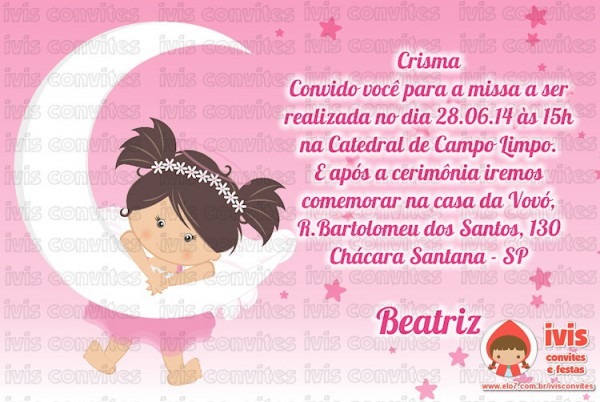 Convite Digital Crisma Ou 1ª Comunhão No Elo7 Convite Digital Crisma Ou 1ª Comunhão No Elo7