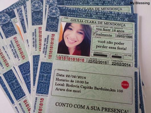 Convite De 18 Anos Convite De 18 Anos