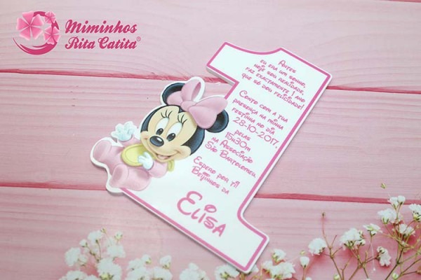 Convite De Aniversário Minnie Rosa Convite De Aniversário Minnie Rosa