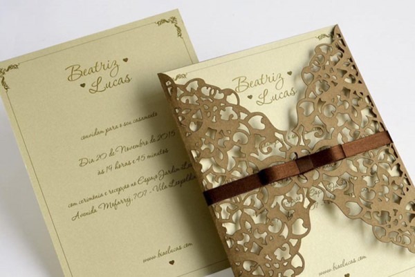 Convites De Casamento Com Corte Laser Beatriz Convites De Casamento Com Corte Laser Beatriz