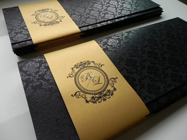 Convite Preto E Dourado No Elo7 Convite Preto E Dourado No Elo7