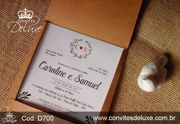 Convite De Casamento Simples, Barato E Bonito Convite De Casamento Simples, Barato E Bonito