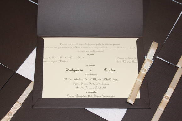 Convite De Casamento Chanel No Elo7